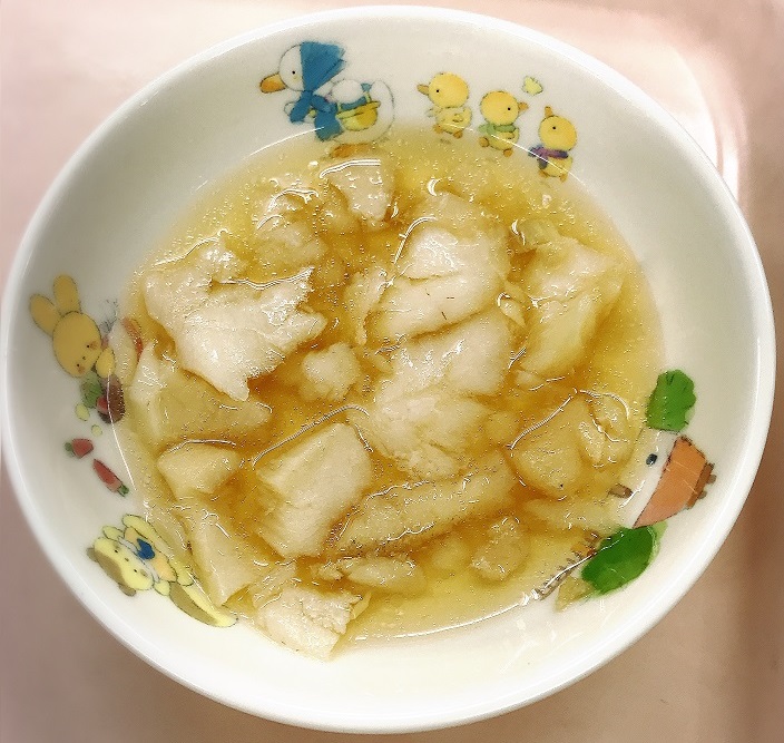 白身魚の煮魚【離乳食】