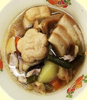 車麩と春野菜の煮物