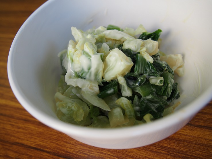 ～マヨつゆ和え～レンジを使ってゆで野菜アレンジ②