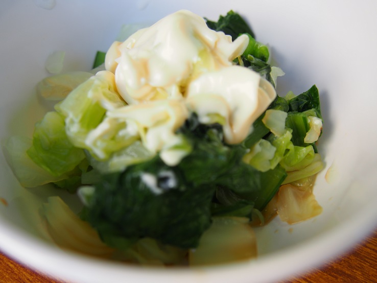 ～マヨつゆ和え～レンジを使ってゆで野菜アレンジ②